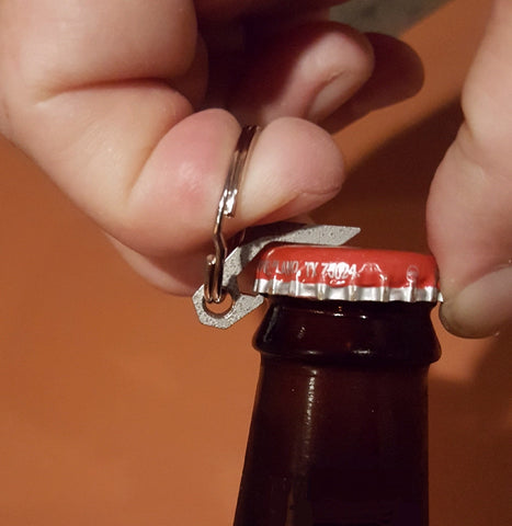 Titanium Tiny Bottle Opener