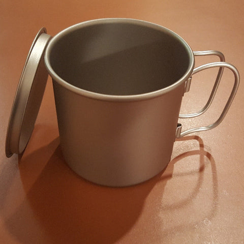 Titanium Coffee Mug 350 ml only 56 grams